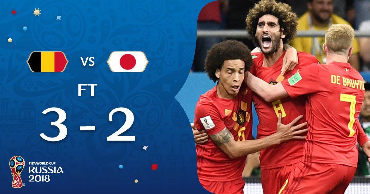 بلجيكا ضد اليابان .. الشاذلي يمنح الشياطين الحمر فوزًا قاتلًا