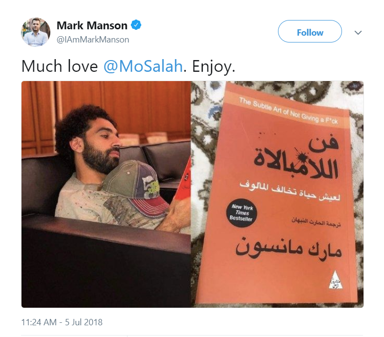 كتاب فن اللامبالاة محمد صلاح