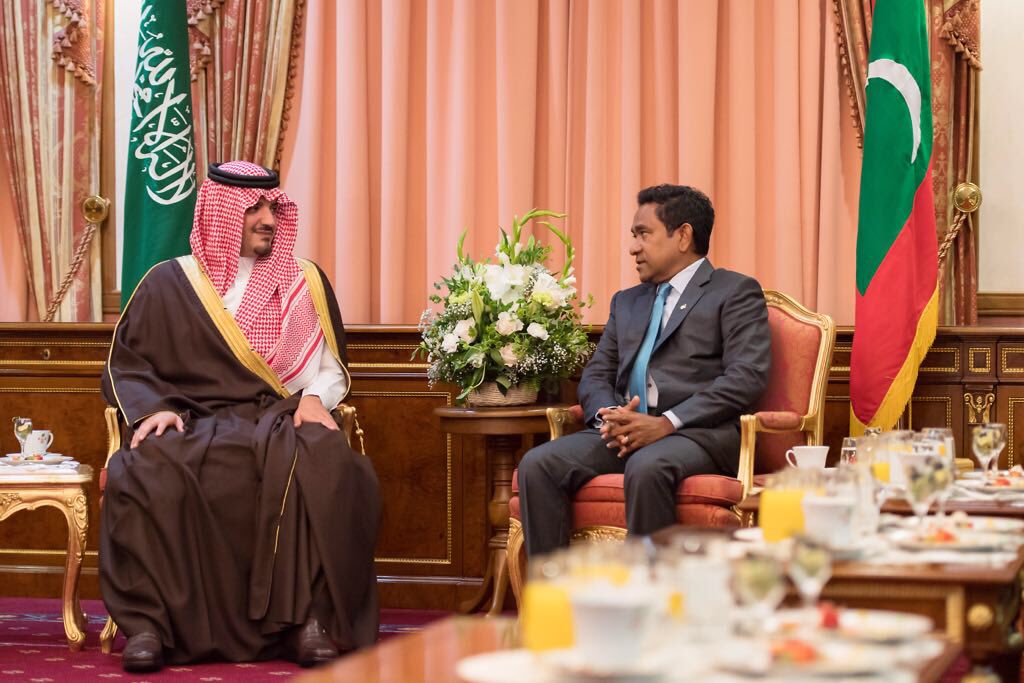 بالصور.. وزير الداخلية يبحث تعزيز العلاقات الثنائية مع رئيس المالديف