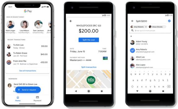 Google Pay تمكنك من الدفع للأصدقاء‎