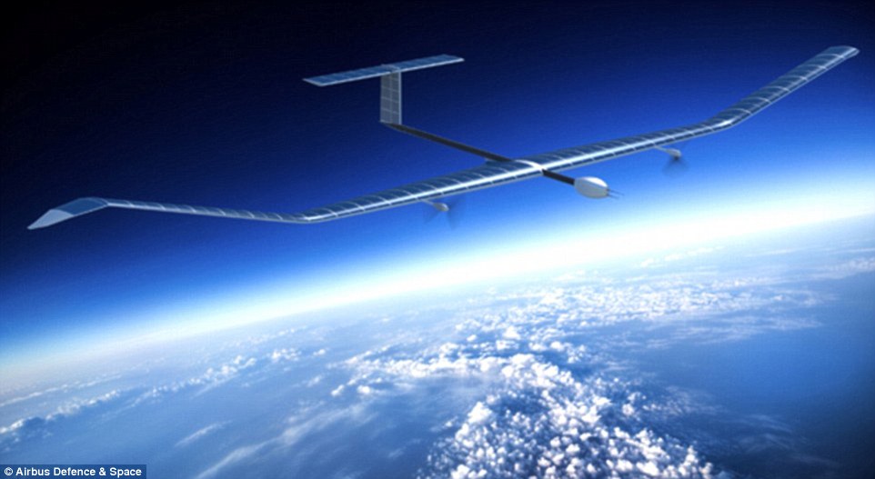 إيرباص تكشف عن طائرة بدون طيار تعمل بالطاقة الشمسية