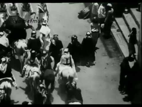 فيديو نادر لموكب الملك عبدالعزيز بمكة قبل 90 عامًا