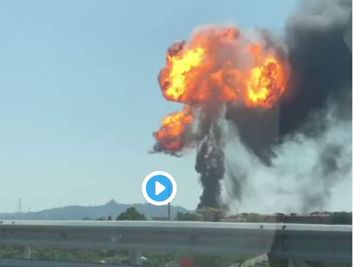بالفيديو والصور.. انفجار يهز مطار بولونيا في إيطاليا - المواطن