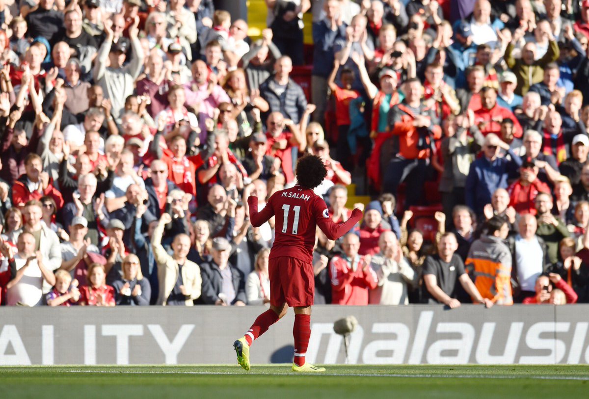 محمد صلاح .. عزف لحن التهديف ويُطارد الذهب الإنجليزي مجددًا