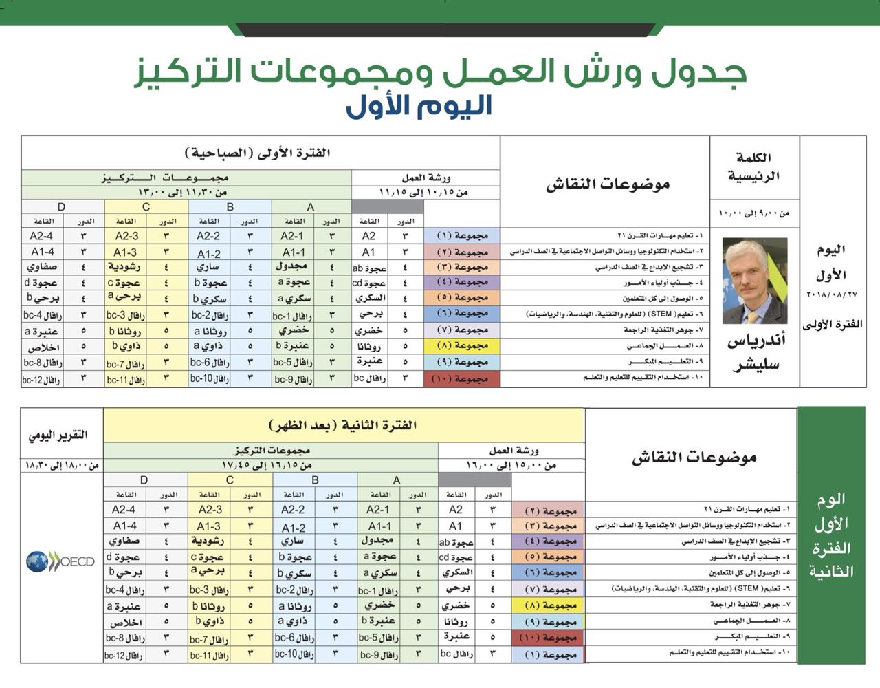 بث مباشر لجلسات منتدى المعلمين الدولي