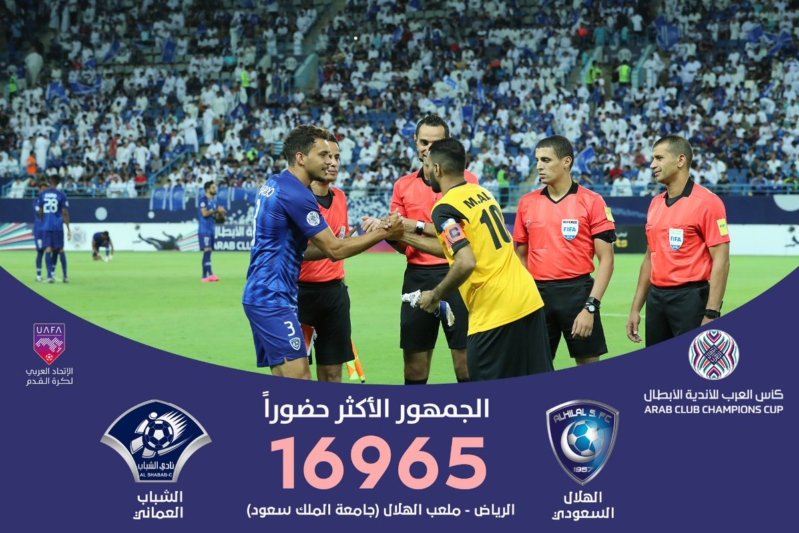 جماهير الهلال الأكثر حضورًا.. هُنا أبرز إحصائيات البطولة العربية - المواطن