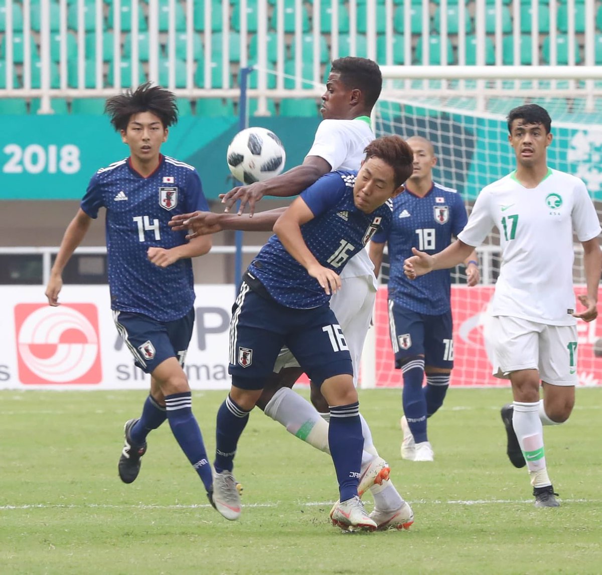 السعودية تودع الألعاب الآسيوية بعد الخسارة أمام اليابان
