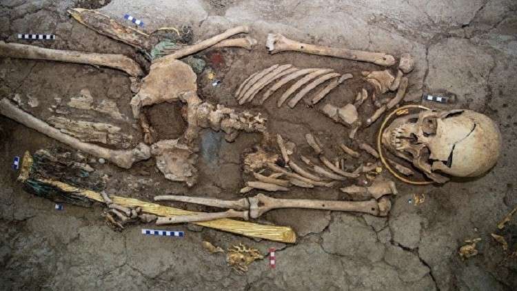 العثور على إنسان ذهبي عاش قبل 2800 عام في كازاخستان