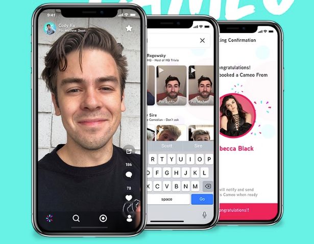 Cameo تطبيق جديد يسمح لك بالدفع للمشاهير للحصول على فيديوهات خاصة‬