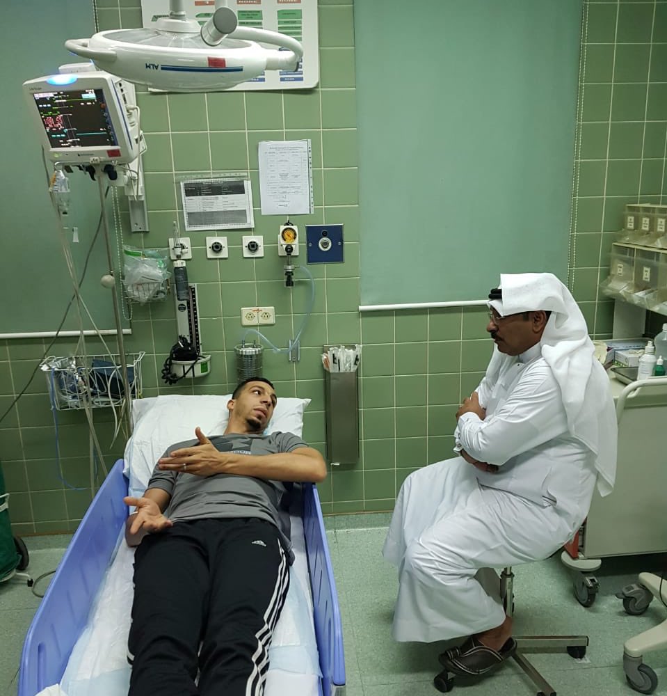 إسلام سراج في حالة حرجة