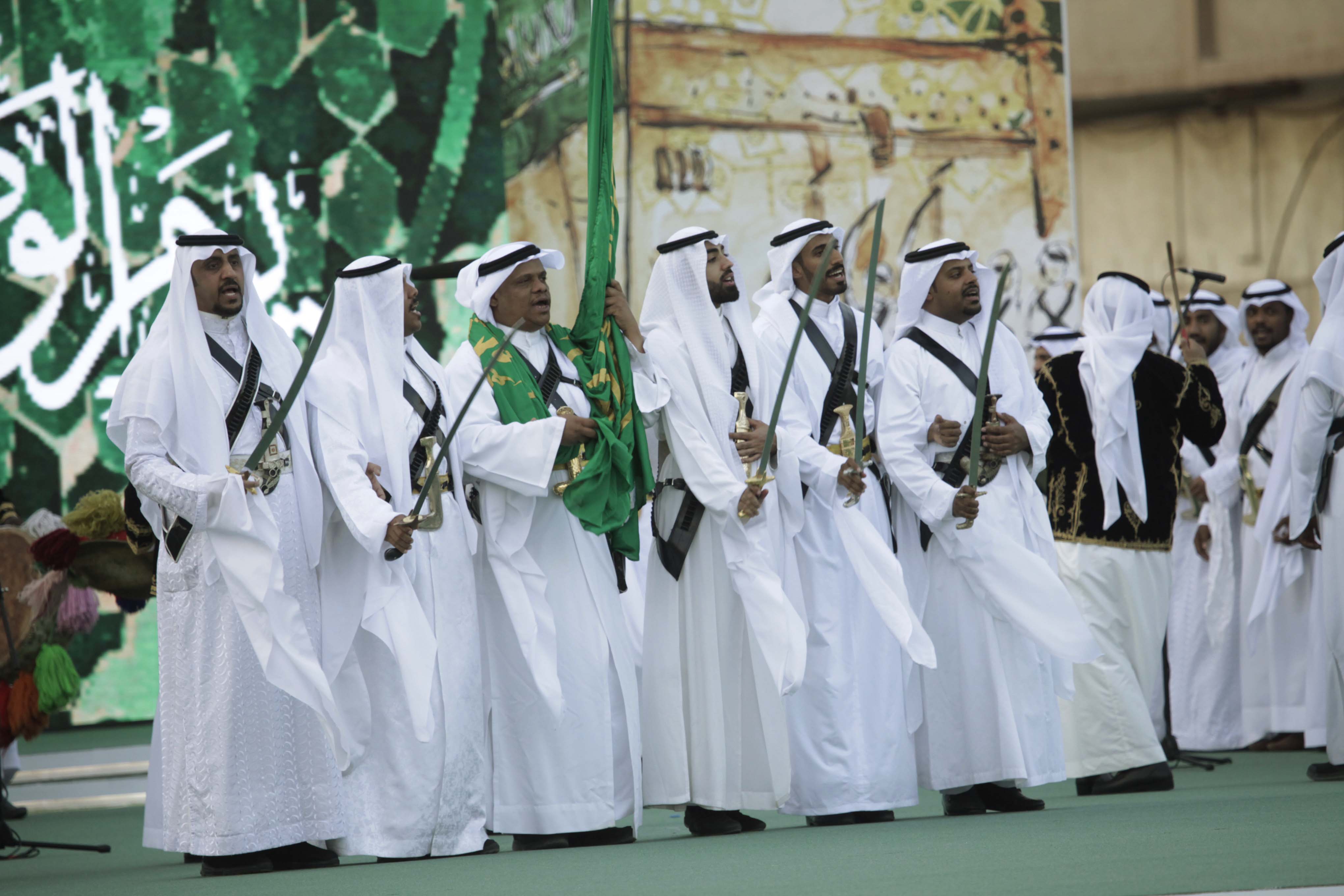 بوابة الدرعية تطلق مبادرة تاريخ العرضة السعودية الشفوي