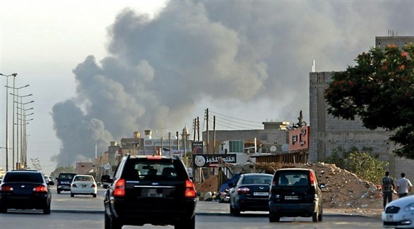 هجوم يستهدف مقر المؤسسة الوطنية الليبية للنفط في طرابلس
