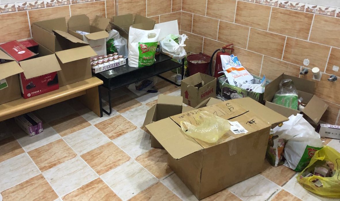 سقوط وافد يوزع مواد غذائية صحية خطيرة على المرضى في جدة