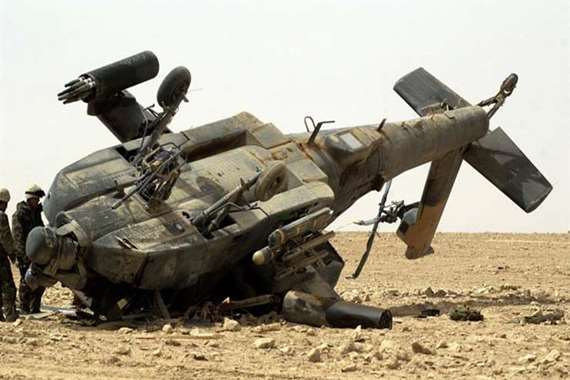 تحطم طائرة ھلیكوبتر ومقتل جميع ركابها بأفغانستان