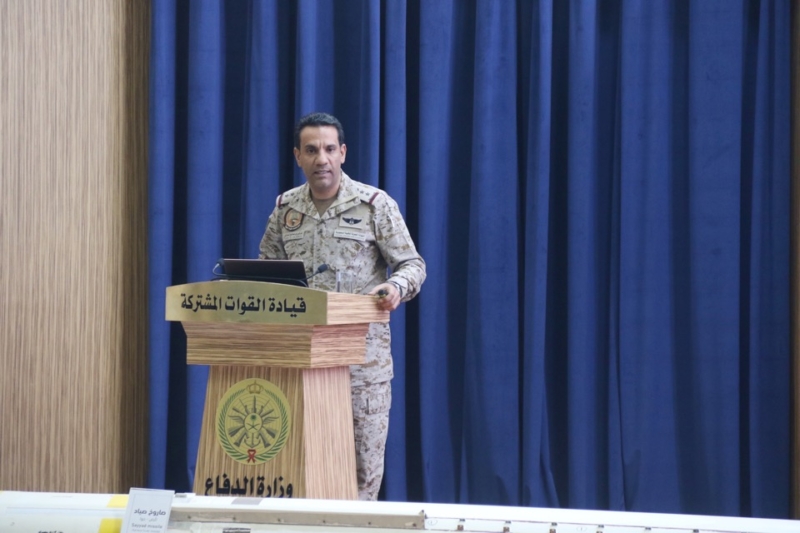 التحالف: مزاعم المليشيا الإرهابية بترحيل السعودية 800 صومالي إلى اليمن غير صحيحة 1 متحدث التحالف تصوير اثير الحربي 12