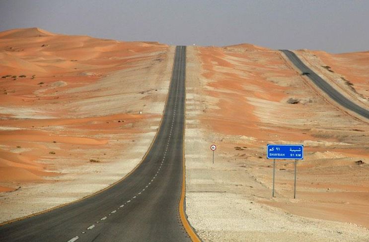 قريباً.. تدشين طريق السعودية – عمان البري