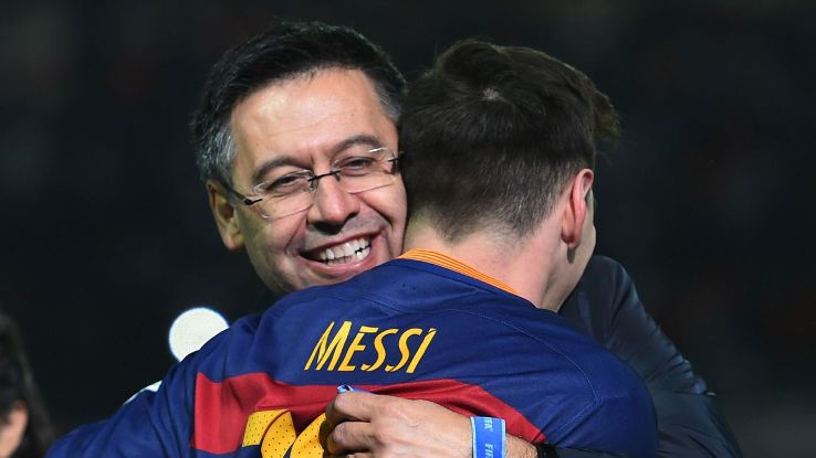 رئيس برشلونة عن ميسي: أهم لاعب في العالم سيغيب عنا