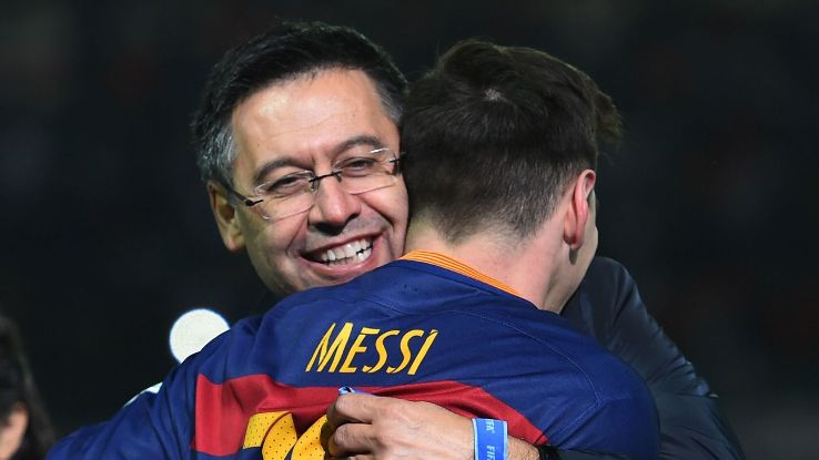 رئيس برشلونة عن ميسي: أهم لاعب في العالم سيغيب عنا