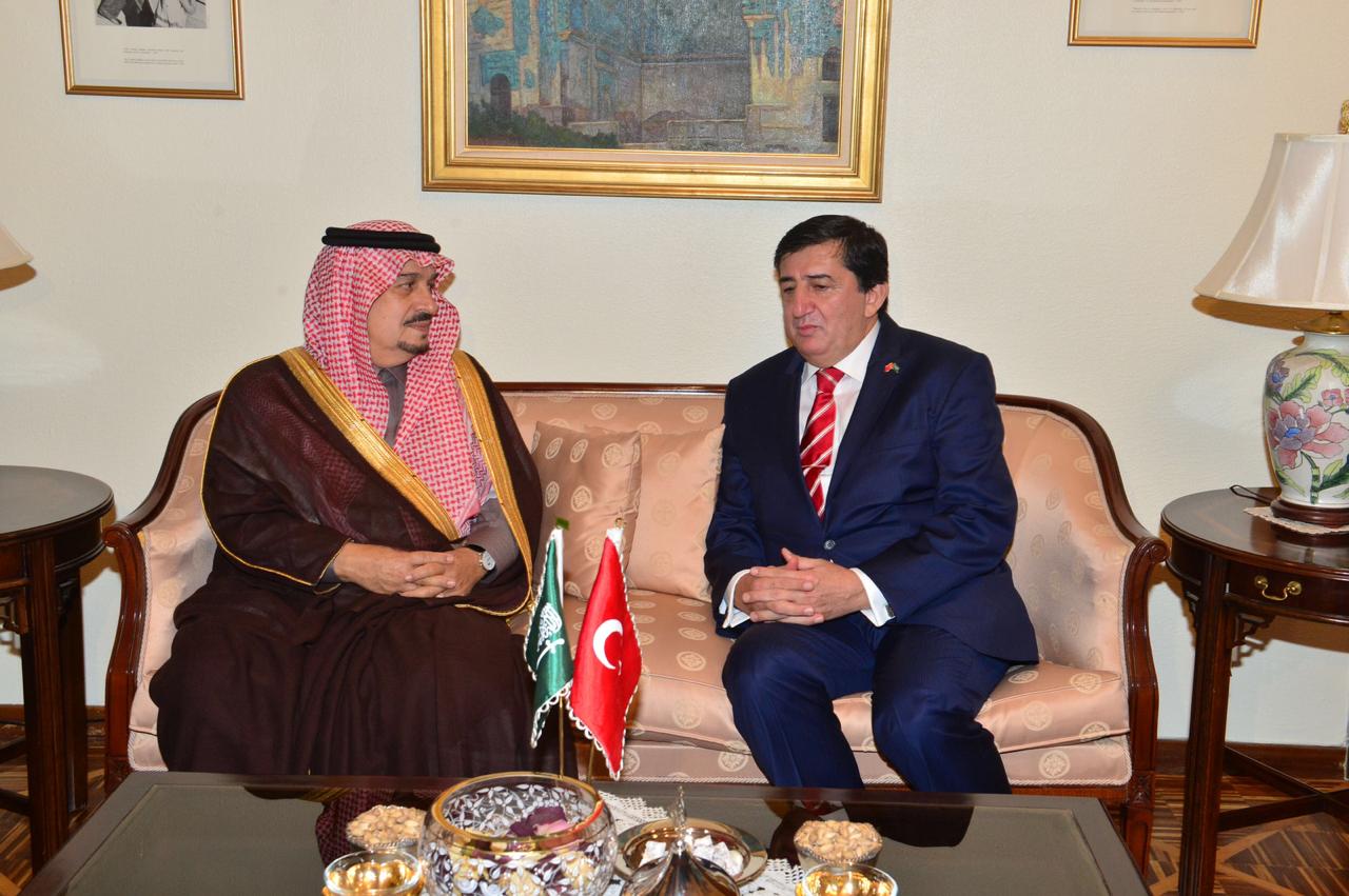أمير الرياض يشرف حفل سفارة تركيا