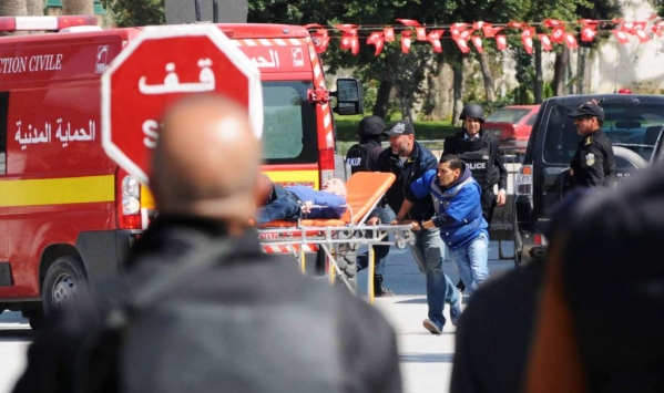 إمرأة تفجر نفسها قرب مقر وزارة الداخلية في تونس
