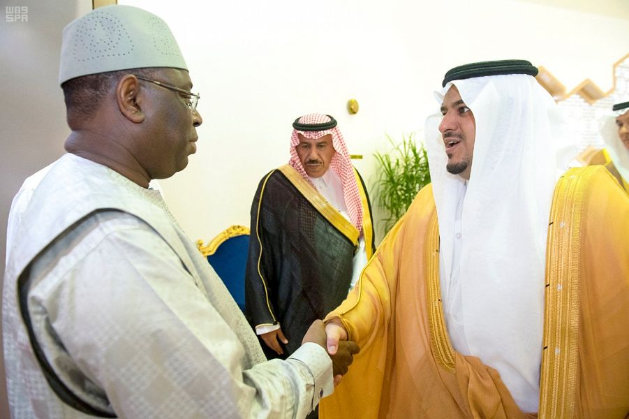 رئيس السنغال يصل الرياض للمشاركة في دافوس الصحراء 