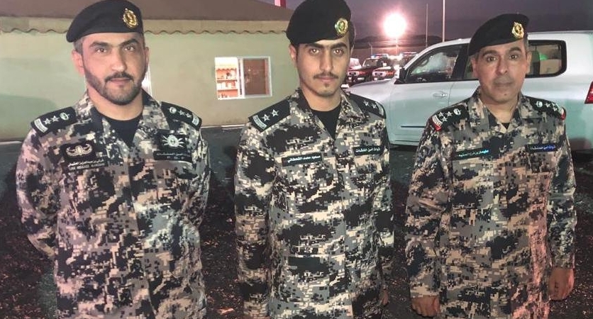 مسعود آل سلمان ملازم أول بأمن المنشآت