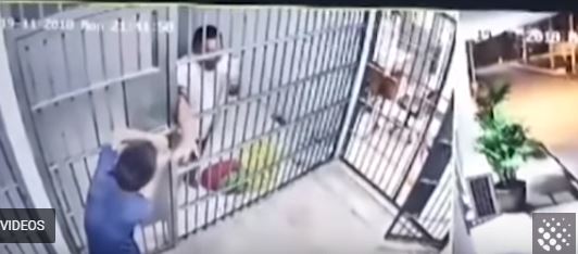 فيديو.. حيلة ماكرة للهروب.. سجين يستدرج الحارس ويحبسه في الزنزانة
