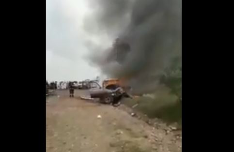 فيديو.. وفاة طالبين وإصابة 11 في حادث مروع على طريق الخوبة العارضة - المواطن