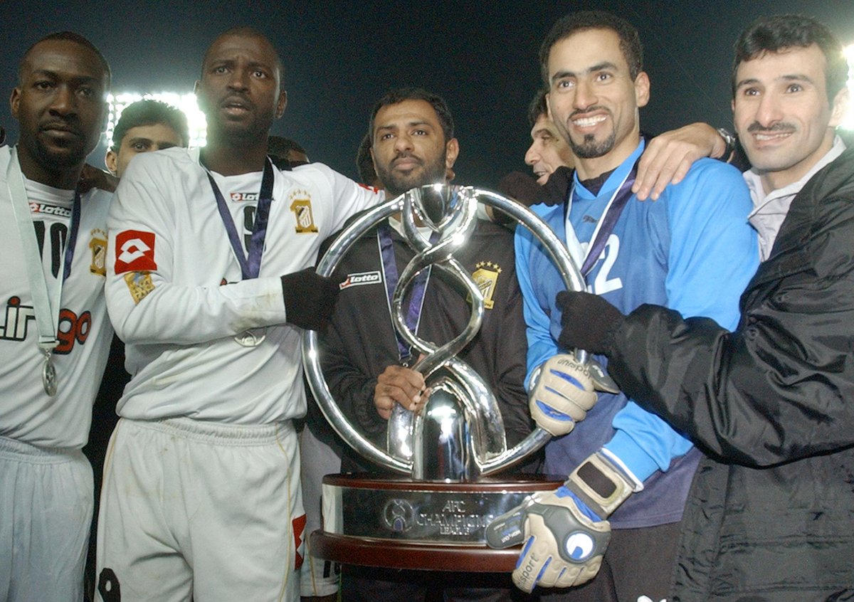 فيفا يحتفل بتتويج الاتحاد بـ أبطال آسيا في 2005