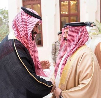 البحرين تنور بمحمد بن سلمان.. مرحباً بحفيد الأئمة والملوك