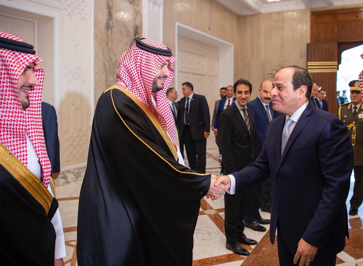 السعودية ومصر تجددان الوقوف بوجه التدخلات الإيرانية ولا تغيير تجاه قطر