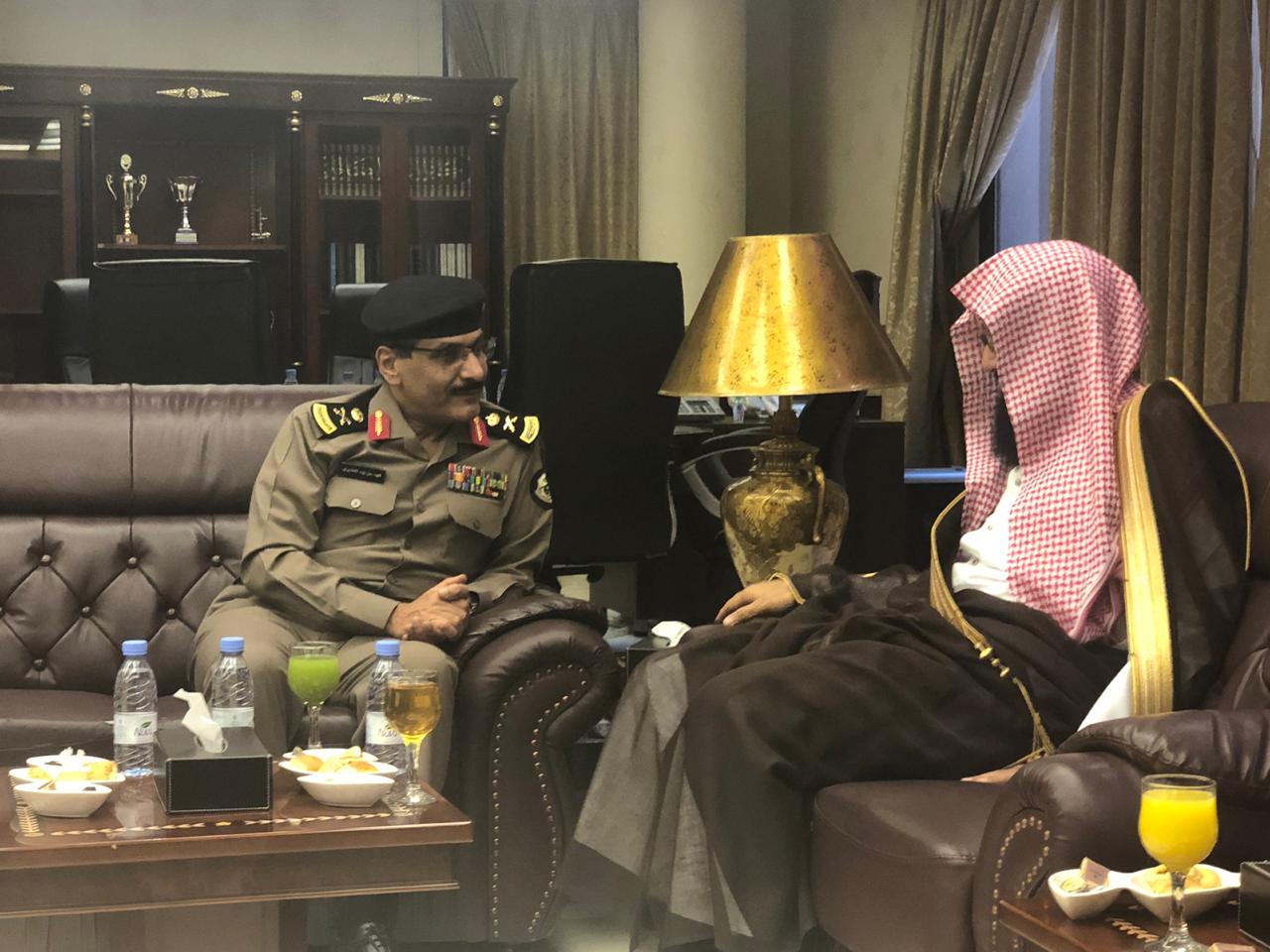 الشليل يبحث مع مدير شرطة الرياض أوجه التعاون