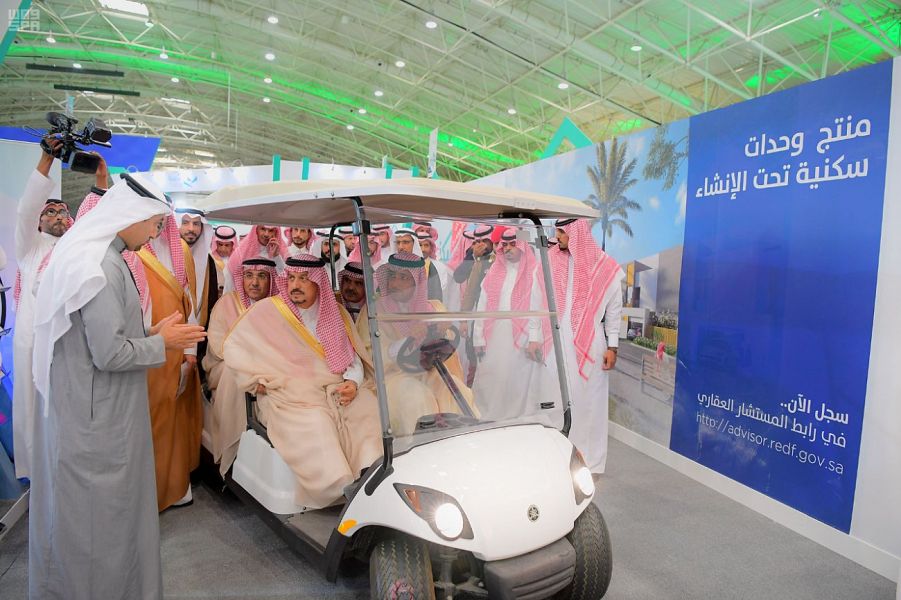 أمير الرياض يدشن سكني إكسبو فرصة المواطنين لتملك المسكن الأول