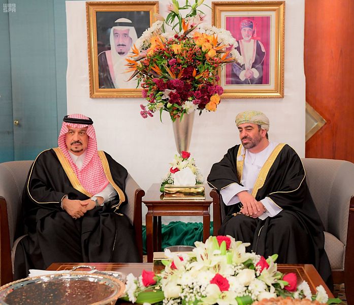 أمير الرياض يشرف حفل سفارة سلطنة عمان احتفالًا بيومها الوطني