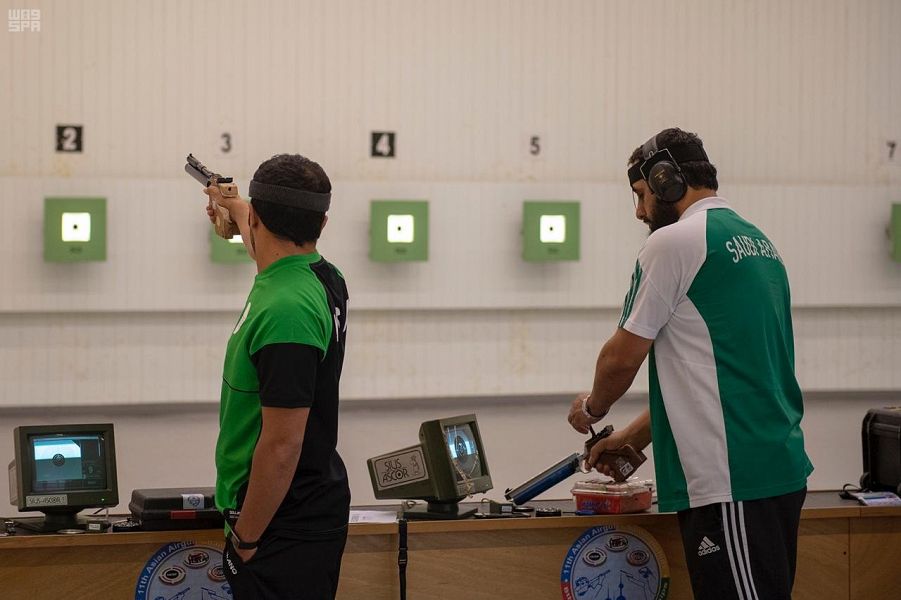 صور.. الرماية السعودية الرابعة آسيوياً في منافسات المسدس