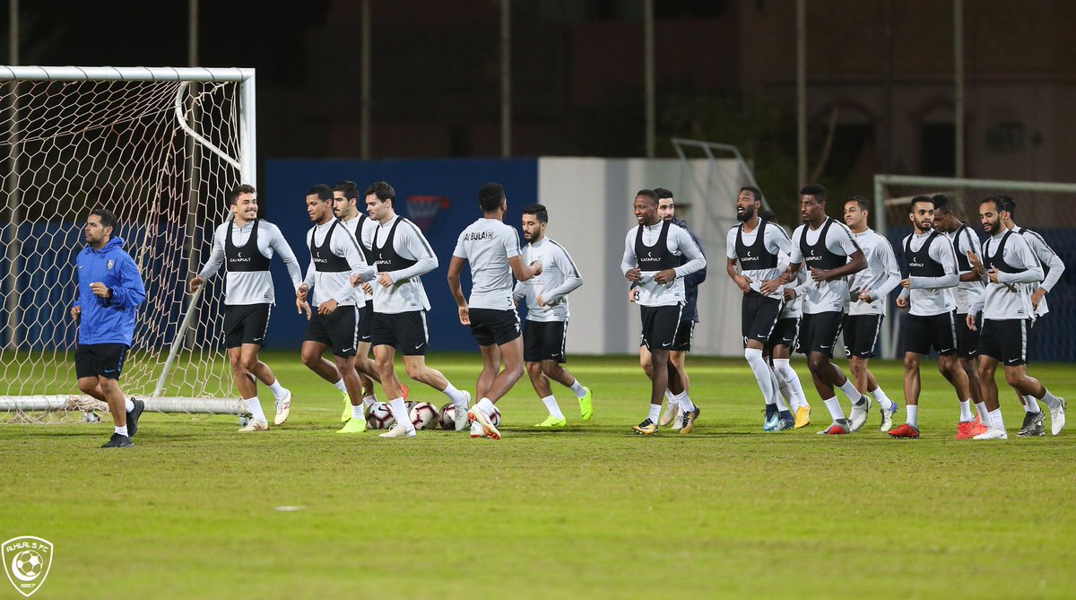 الهلال يستعد لمباراة الفيصلي بتدريبات متنوعة