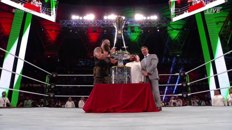 WWE Crown Jewel .. سترومان يحلم بلقبه الثاني في السعودية