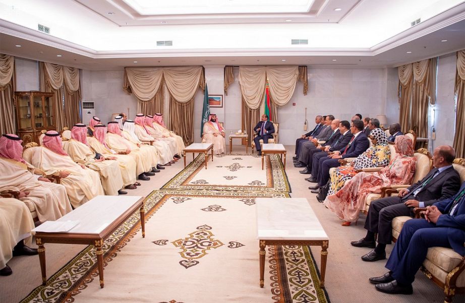جولة مباحثات ثنائية بين ولي العهد ورئيس موريتانيا تعيد رسم العلاقات بين الدولتين