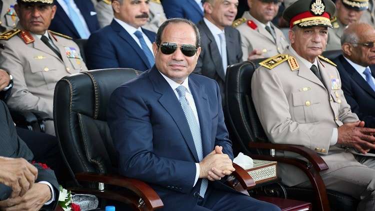 الرئيس المصري يعين رئيساً جديداً لجهاز المخابرات الحربية
