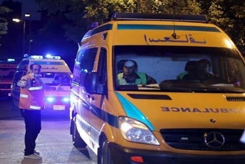 وفاة وإصابة 12 سائحًا بانفجار حافلة سياحية بمنطقة الأهرامات