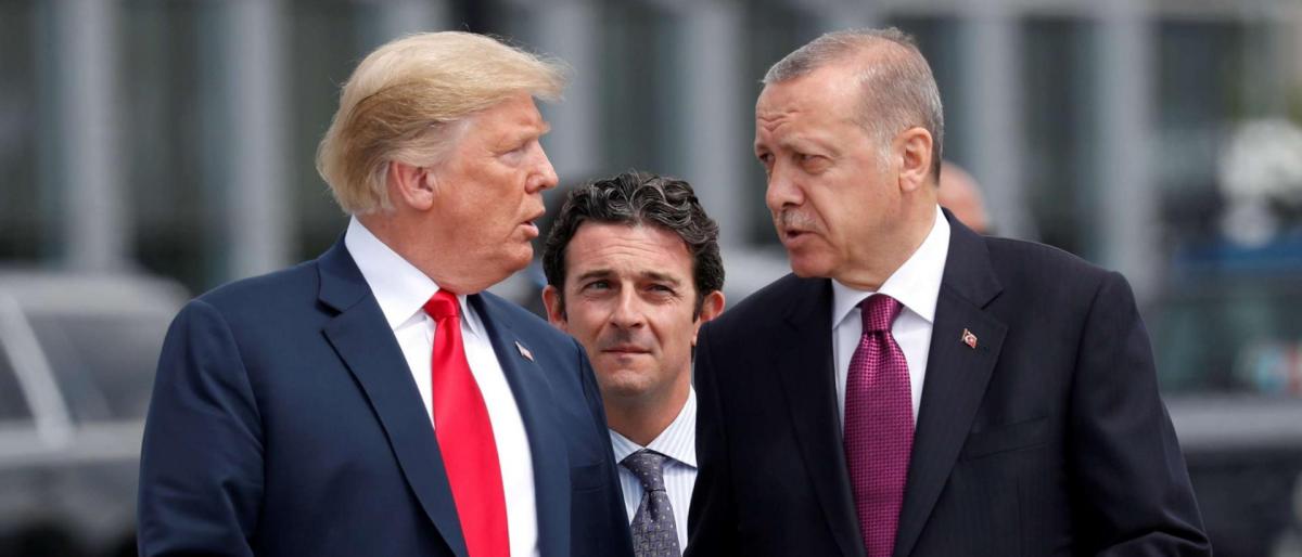 بعد التهديد بالتدمير.. ترامب يبحث مع أردوغان إقامة منطقة آمنة في شمال سوريا