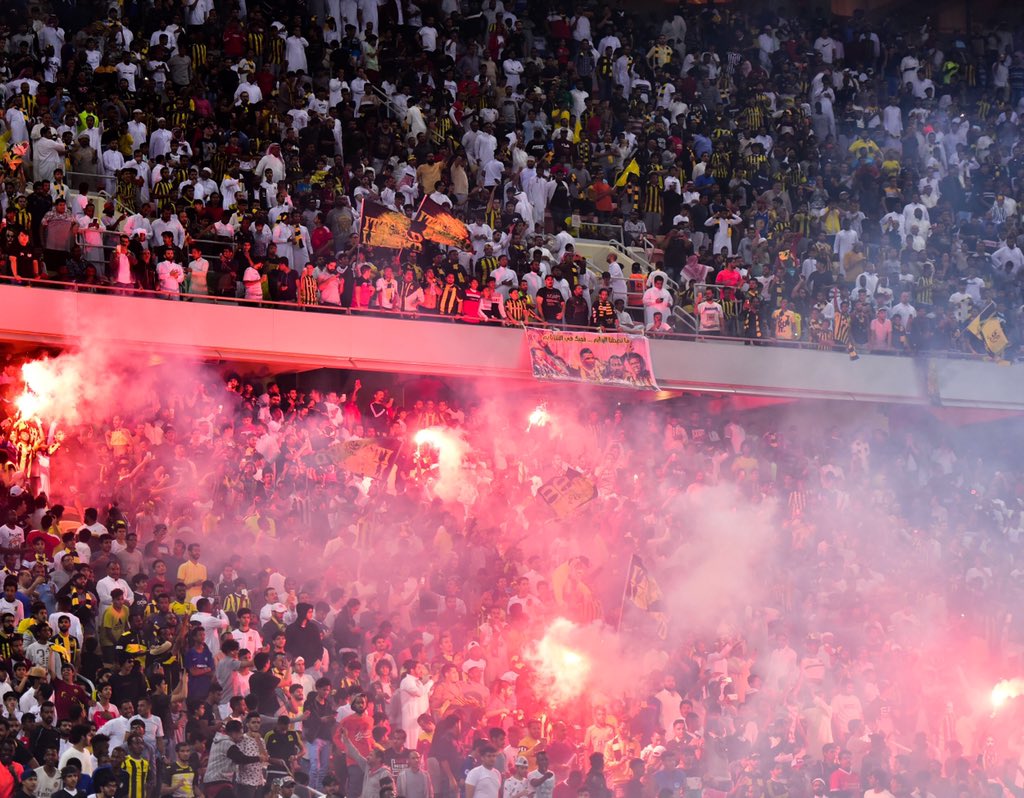 جماهير الاتحاد والنصر تكتسح الجولة الـ14.. والهلال ثانيًا