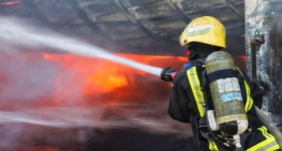 حريق يقطع التيار الكهربائي بعدة أحياء في شرائع مكة