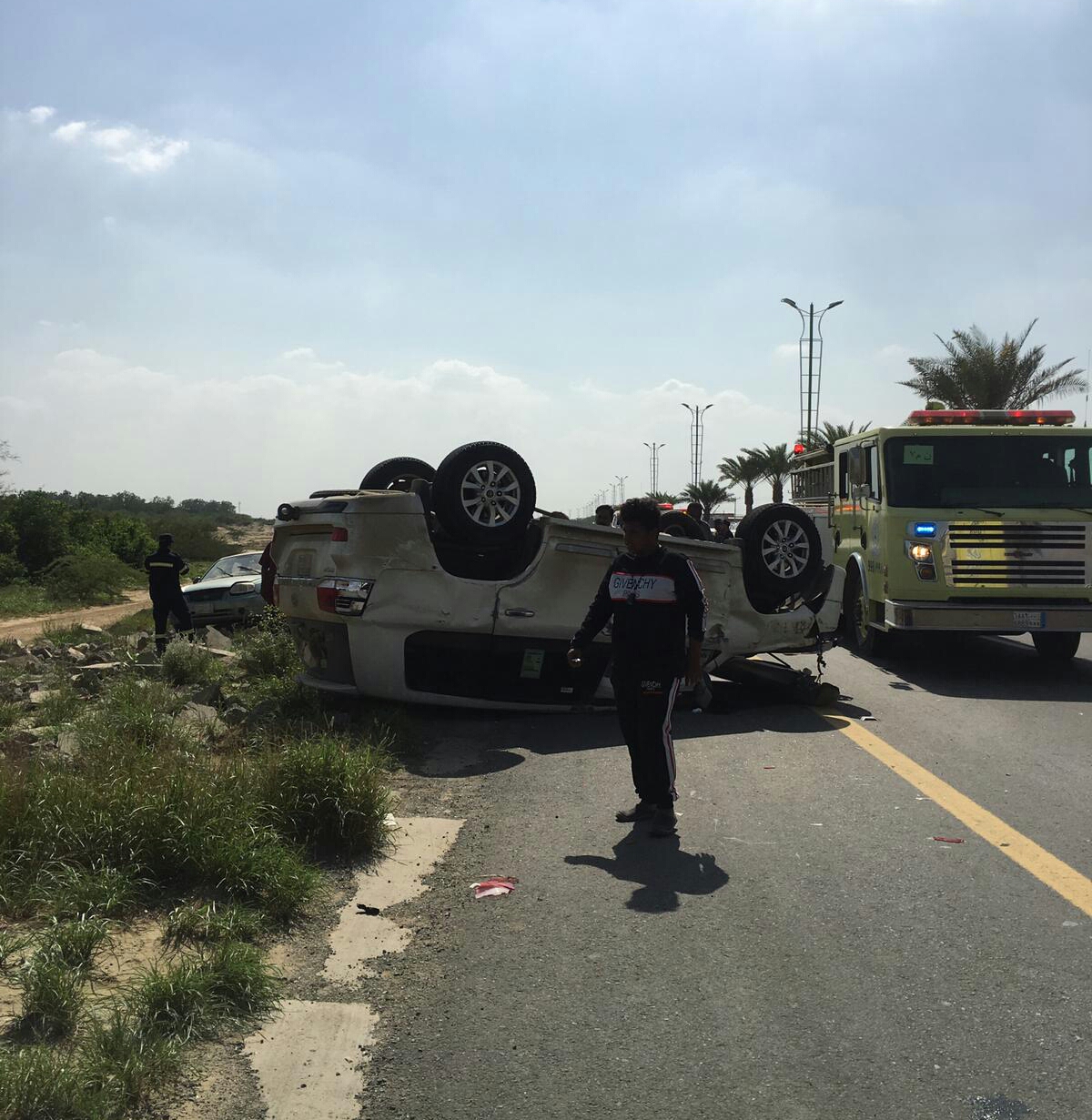 بينهم مواطنة.. 5 وفيات و6 إصابات حصيلة حوادث طرق #جازان