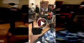 فيديو صادم.. طلاب يعتدون على معلمهم داخل الفصل