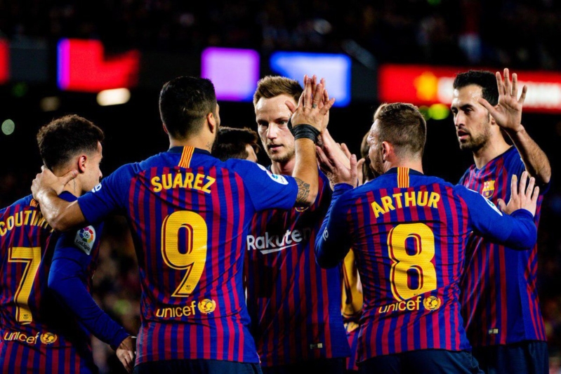 برشلونة ضد إيبار سواريز وميسي يقودان البارسا للفوز بثلاثية صحيفة المواطن الإلكترونية