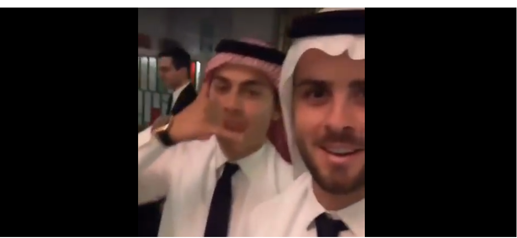 فيديو .. ديبالا وبيانيتش يظهران بـ الزي السعودي