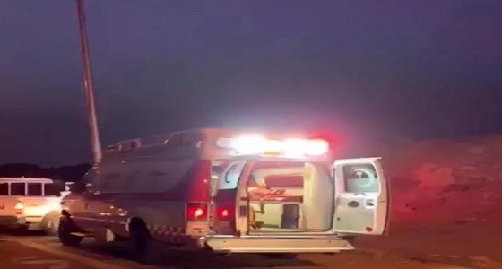 تفاصيل حادث بيشة بعد تداول مقطع يظهر 6 إصابات وسيارة إسعاف واحدة