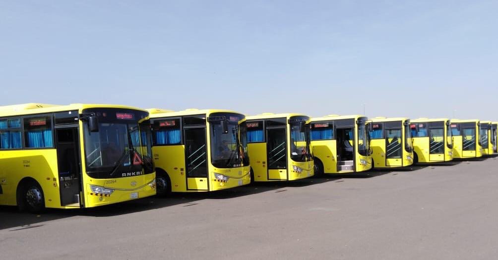 84 حافلة جديدة تنضم لأسطول النقل التعليمي في المدينة المنورة