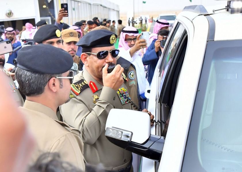 صور.. تدشين مقرات قيادات ومراكز أمن الطرق على طريق المزاحمية – الرين – بيشة